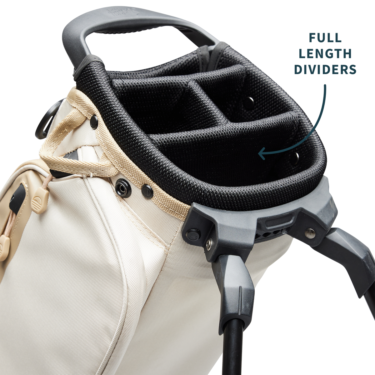 El Camino | Toasted Almond Mid Size Stand Bag