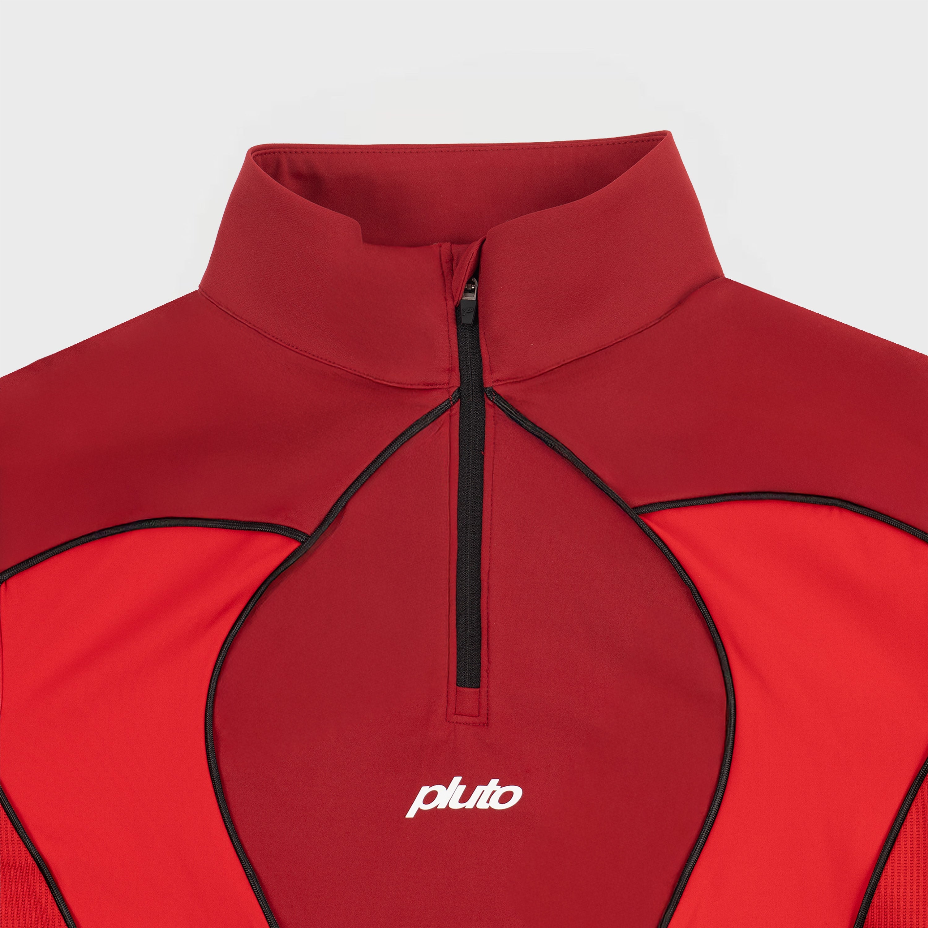 CANDLE QUARTER-ZIP | FIRE RED