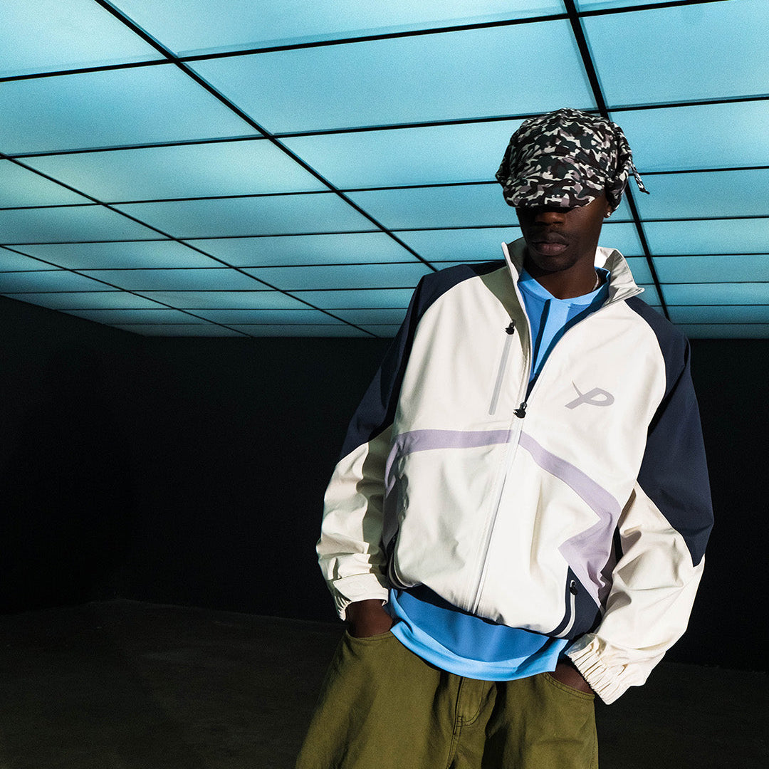 ‘PlutoDry’ BLOCK JACKET | OFF-WHTIE