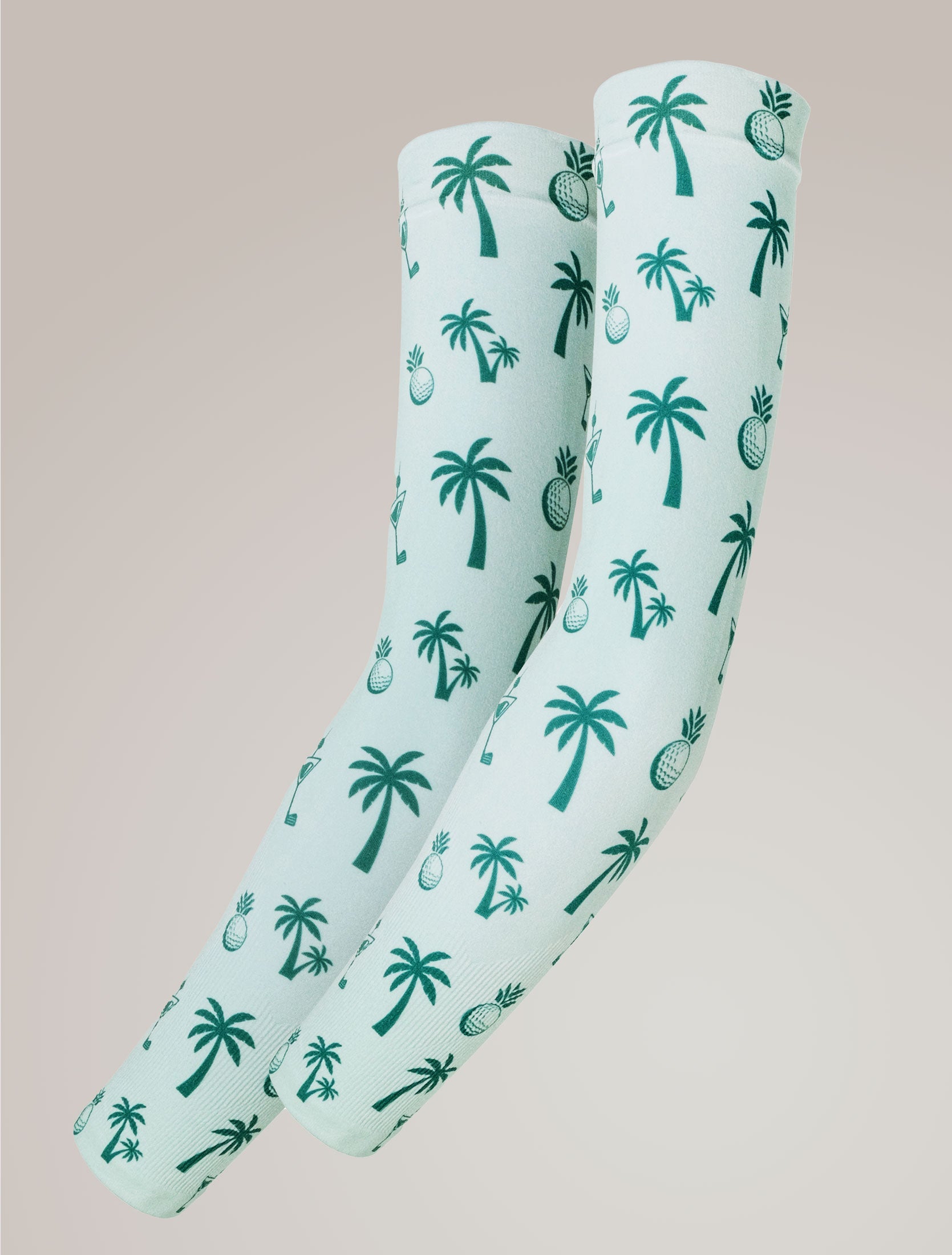 UV Protection Sun Sleeves in Green - 1 Pair