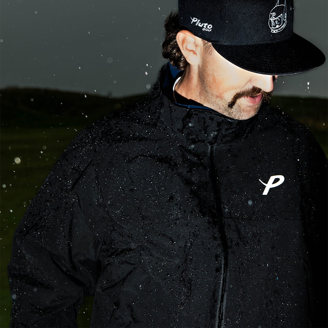 'PlutoDry' RAIN JACKET | BLACKOUT