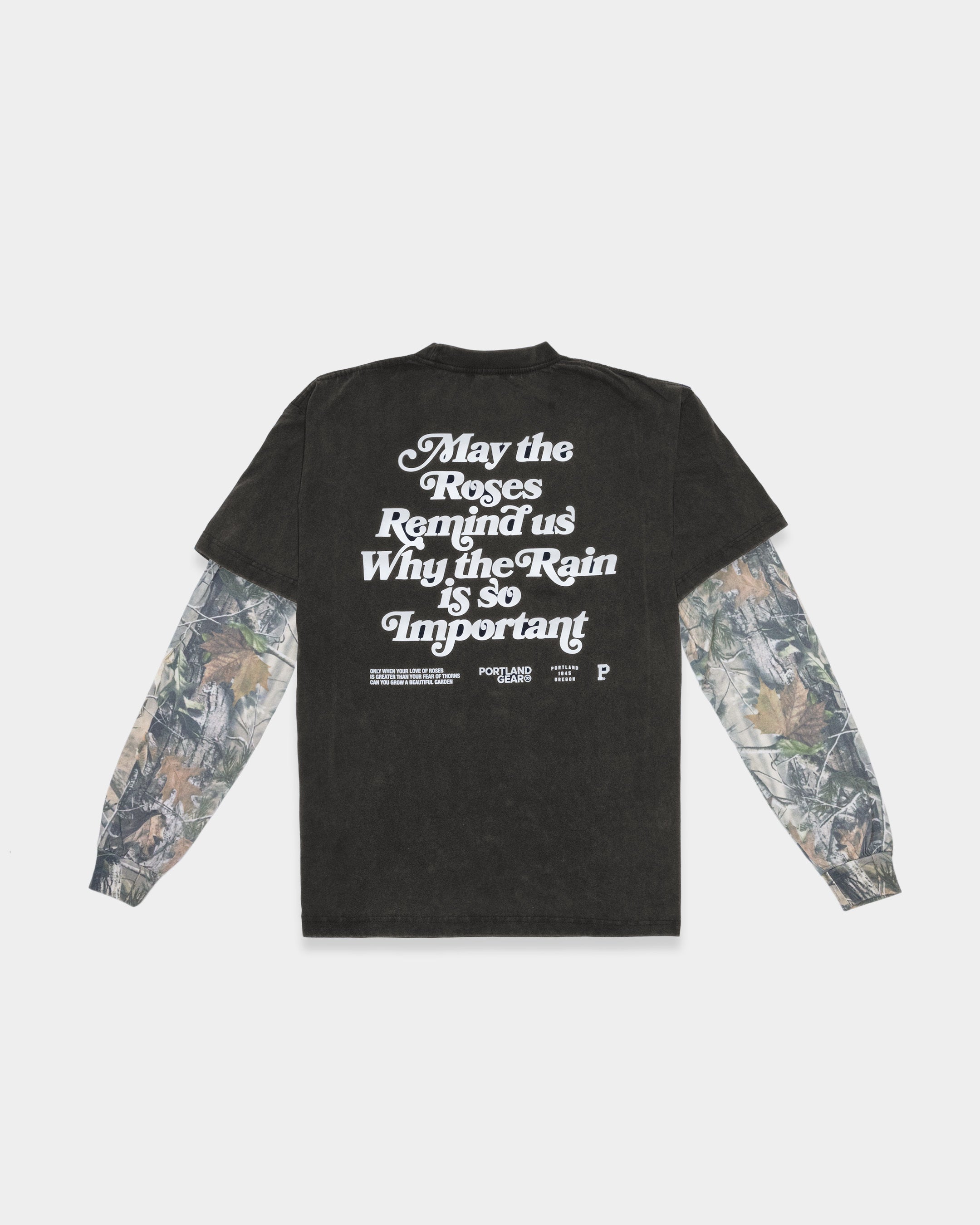 Slogan Layered Long Sleeve