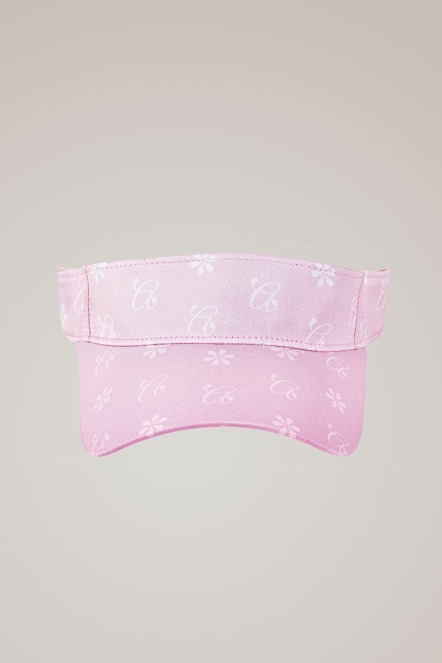 Pink Flowers Sport Visor
