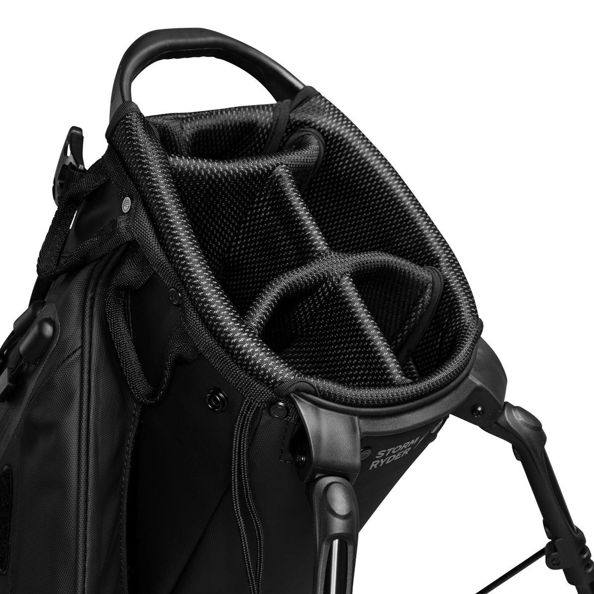 Storm Ryder | Black Waterproof Full Size Stand Bag
