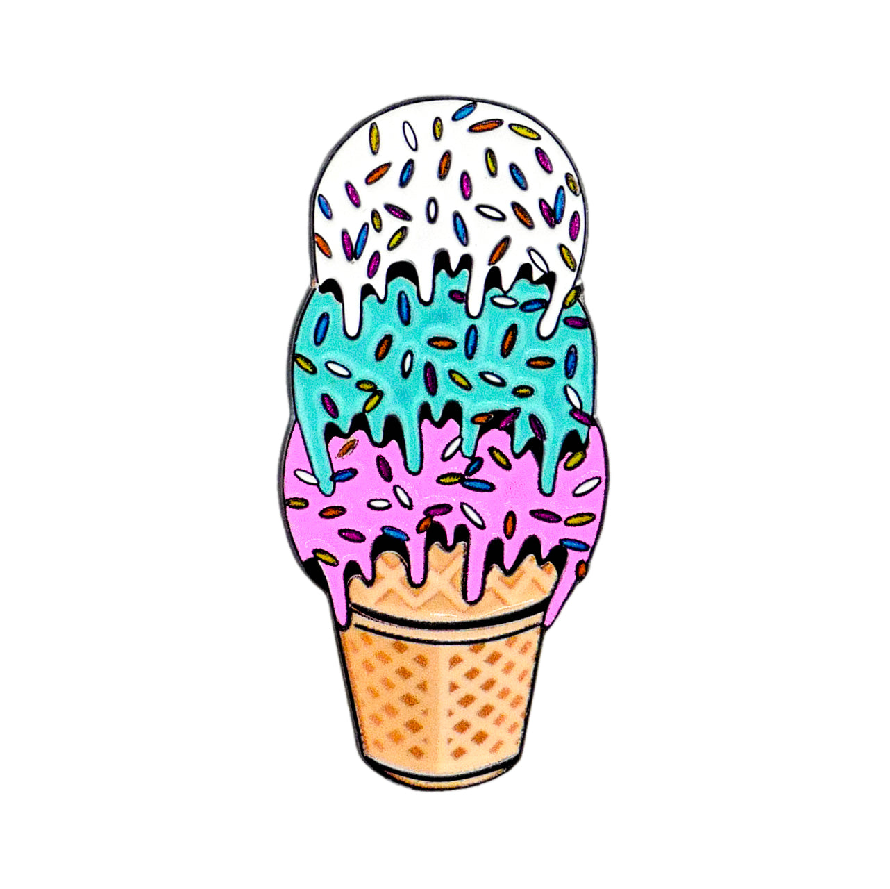 Ice Cream Cone Ball Marker