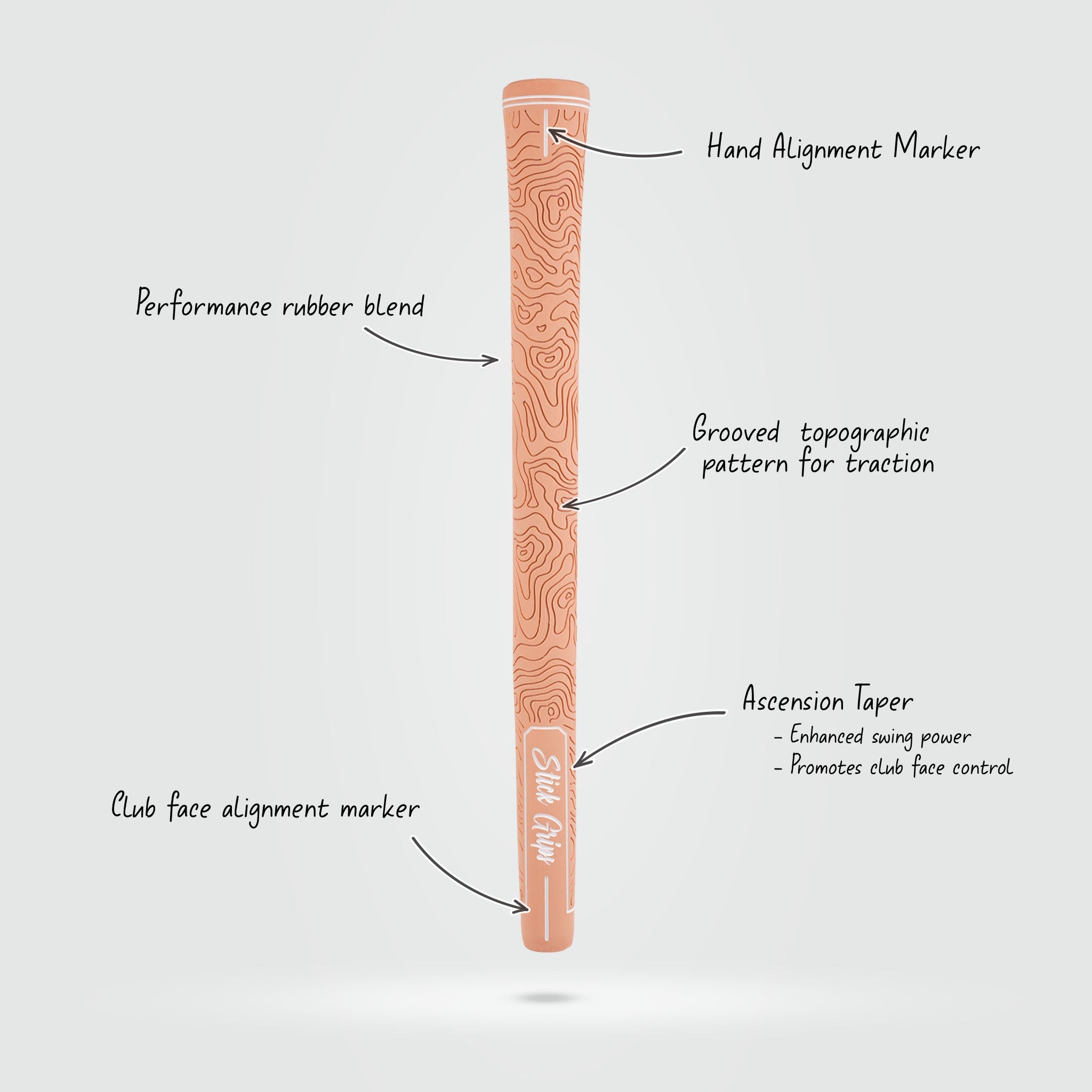 Stick Grips Topo Golf Grip