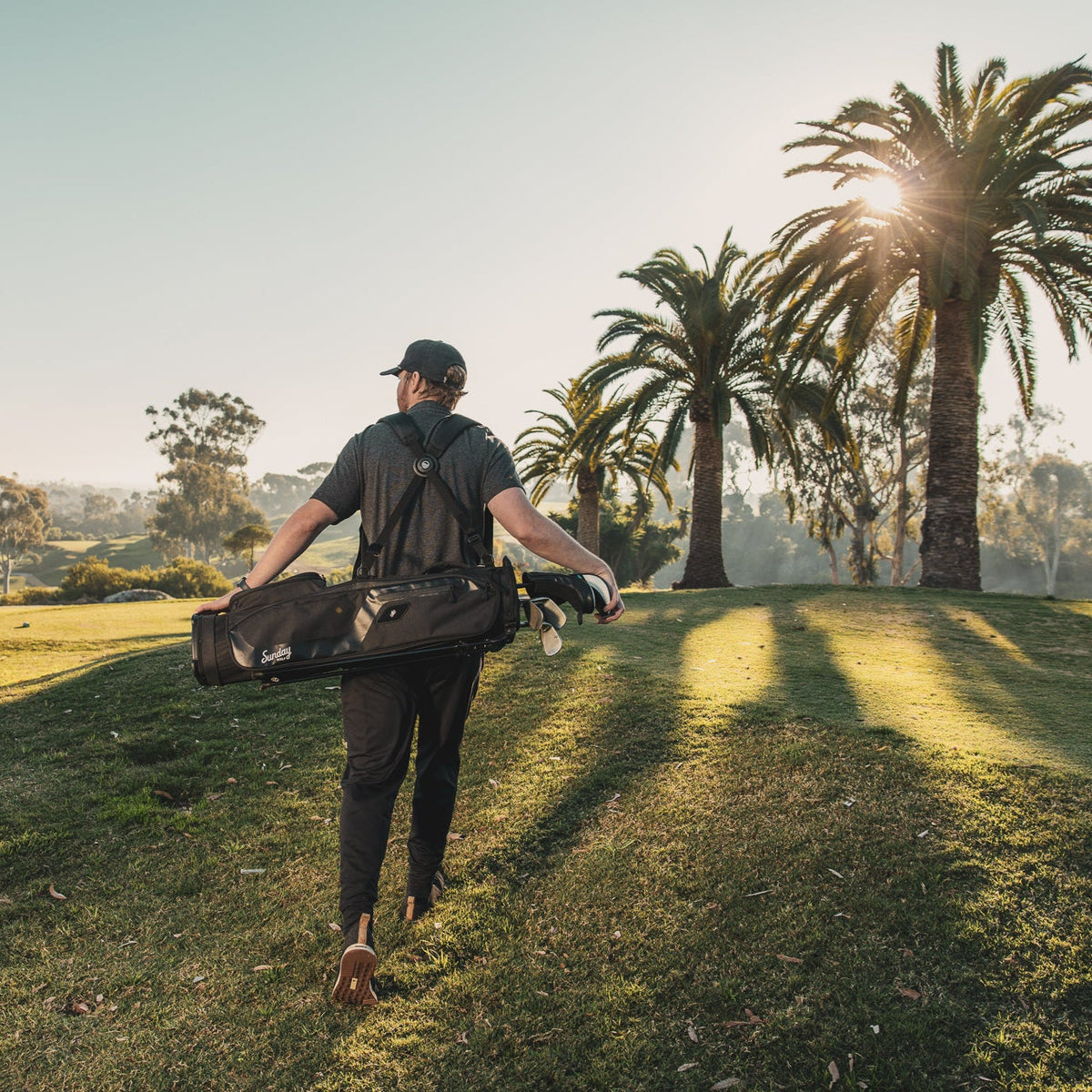 El Camino | Matte Black Mid Size Stand Bag