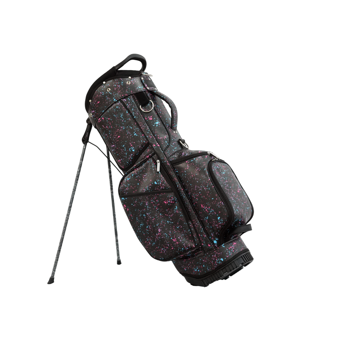 Black Splatter Bag