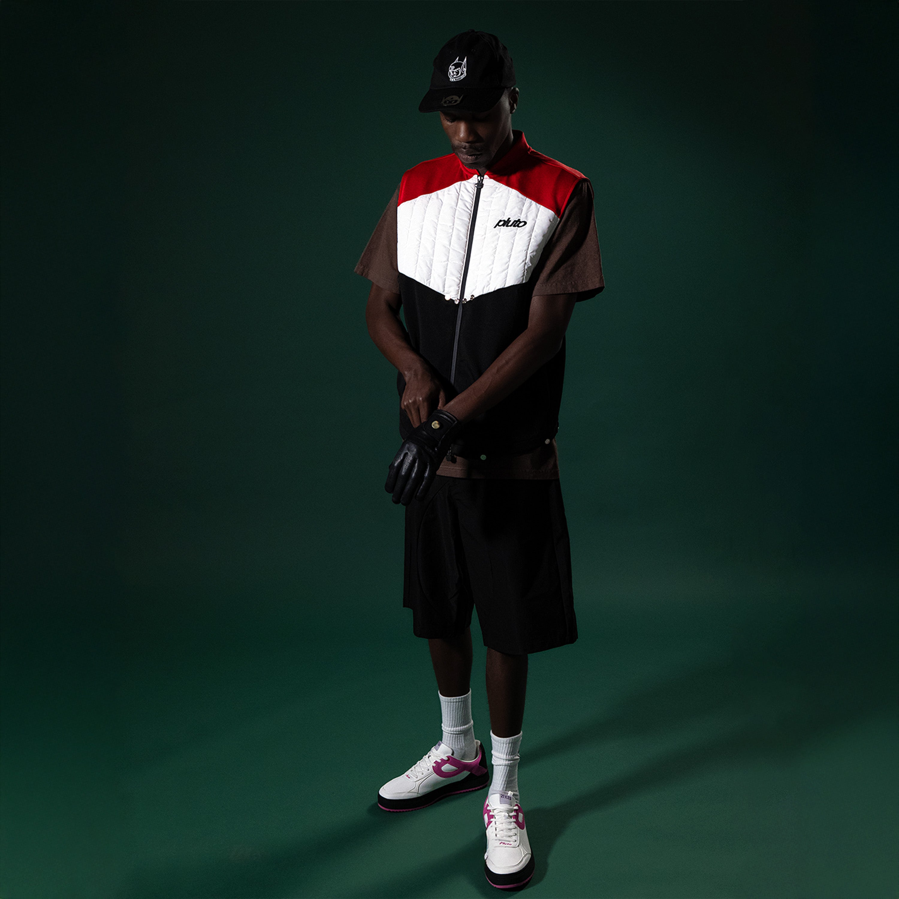 TRI-TONE VEST | BRED