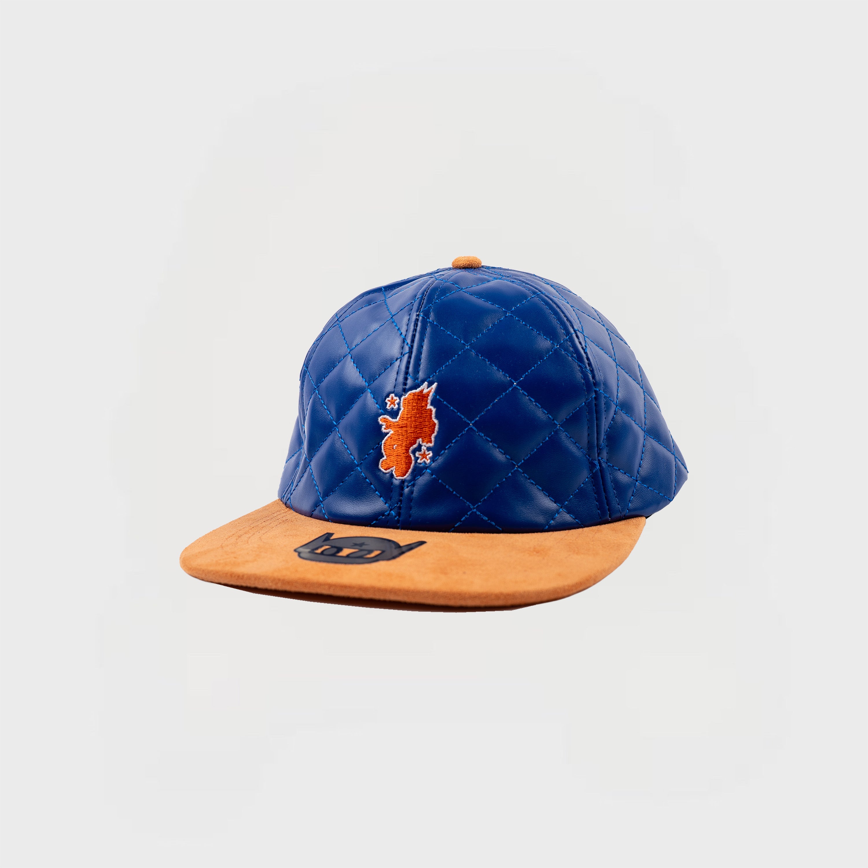 LEATHER DIAMOND CAP | NEW YORK