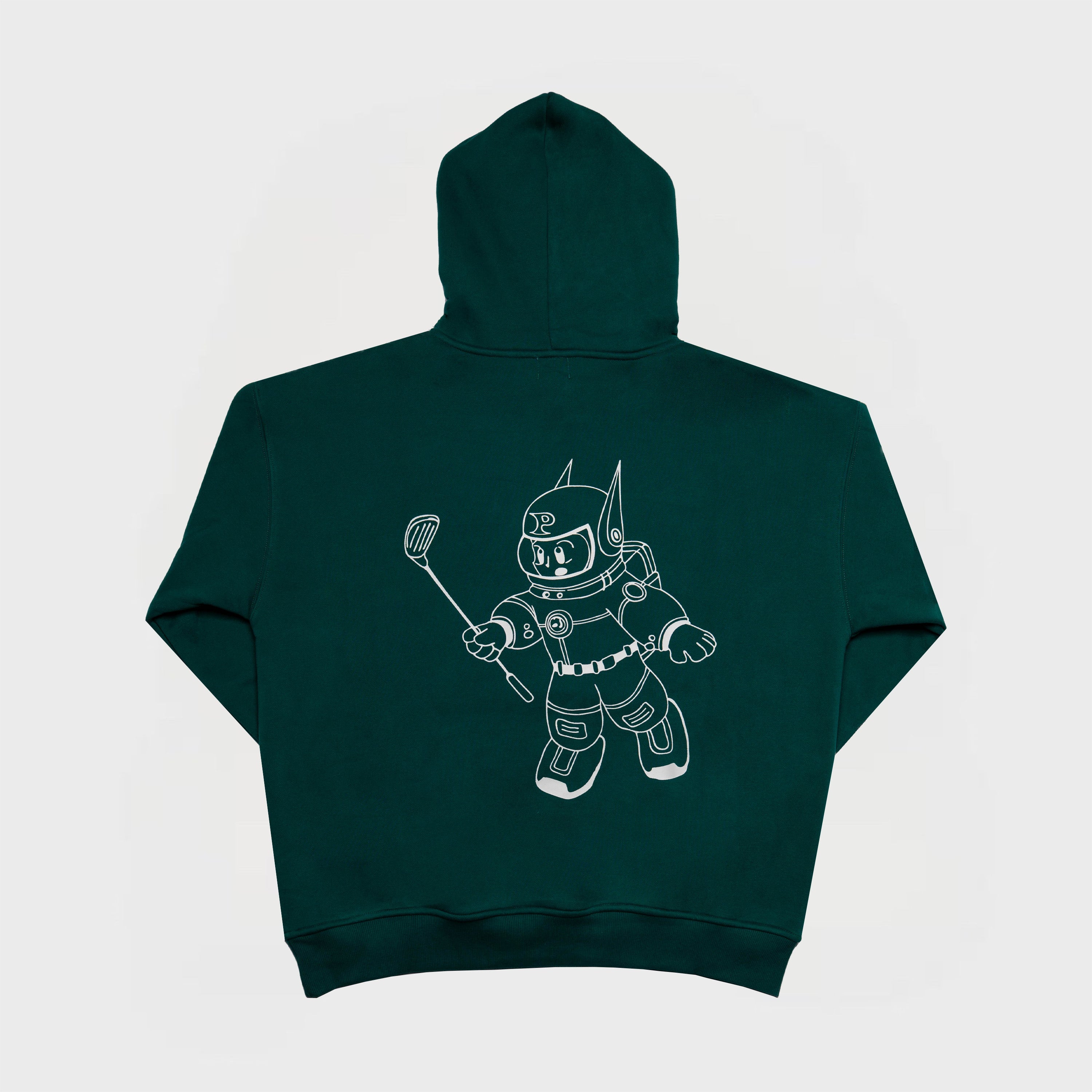 BOY PLUTO HOODIE | LUCKY GREEN