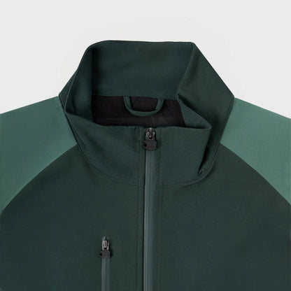 ‘PlutoDry’ BLOCK JACKET | GREEN