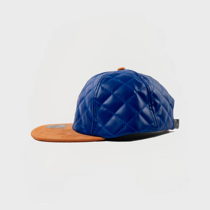 LEATHER DIAMOND CAP | NEW YORK