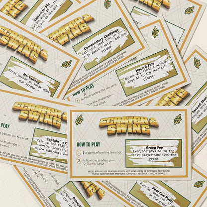 Scratch & Swing™ Scratch Off Golf Game (3 PACK)