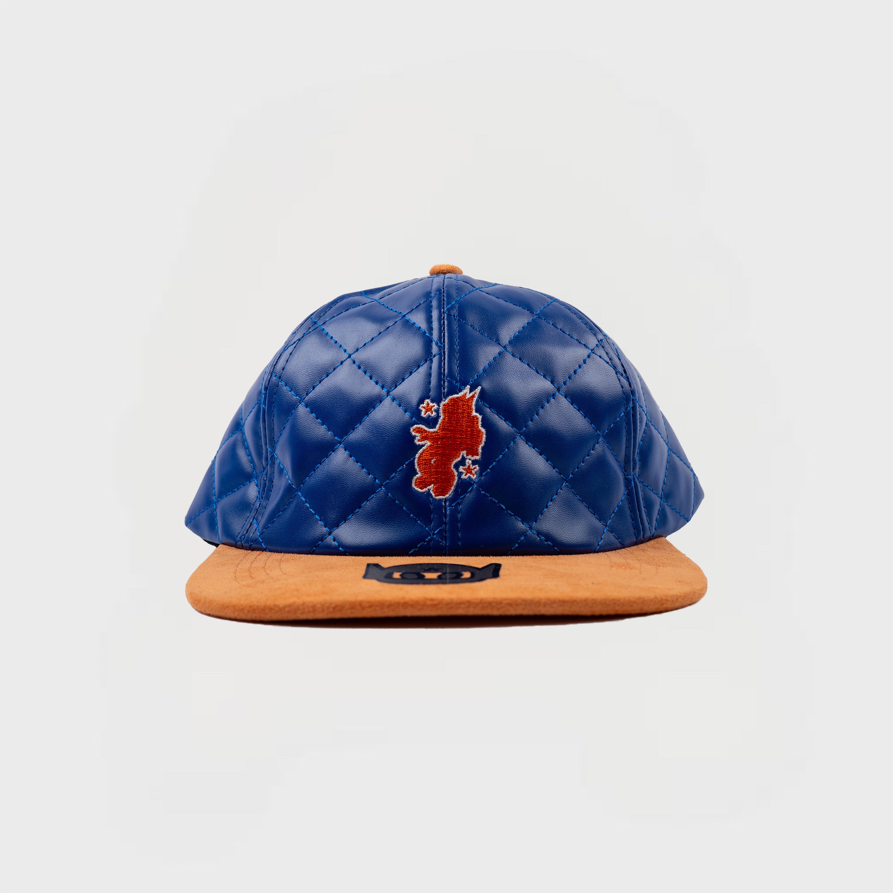 LEATHER DIAMOND CAP | NEW YORK