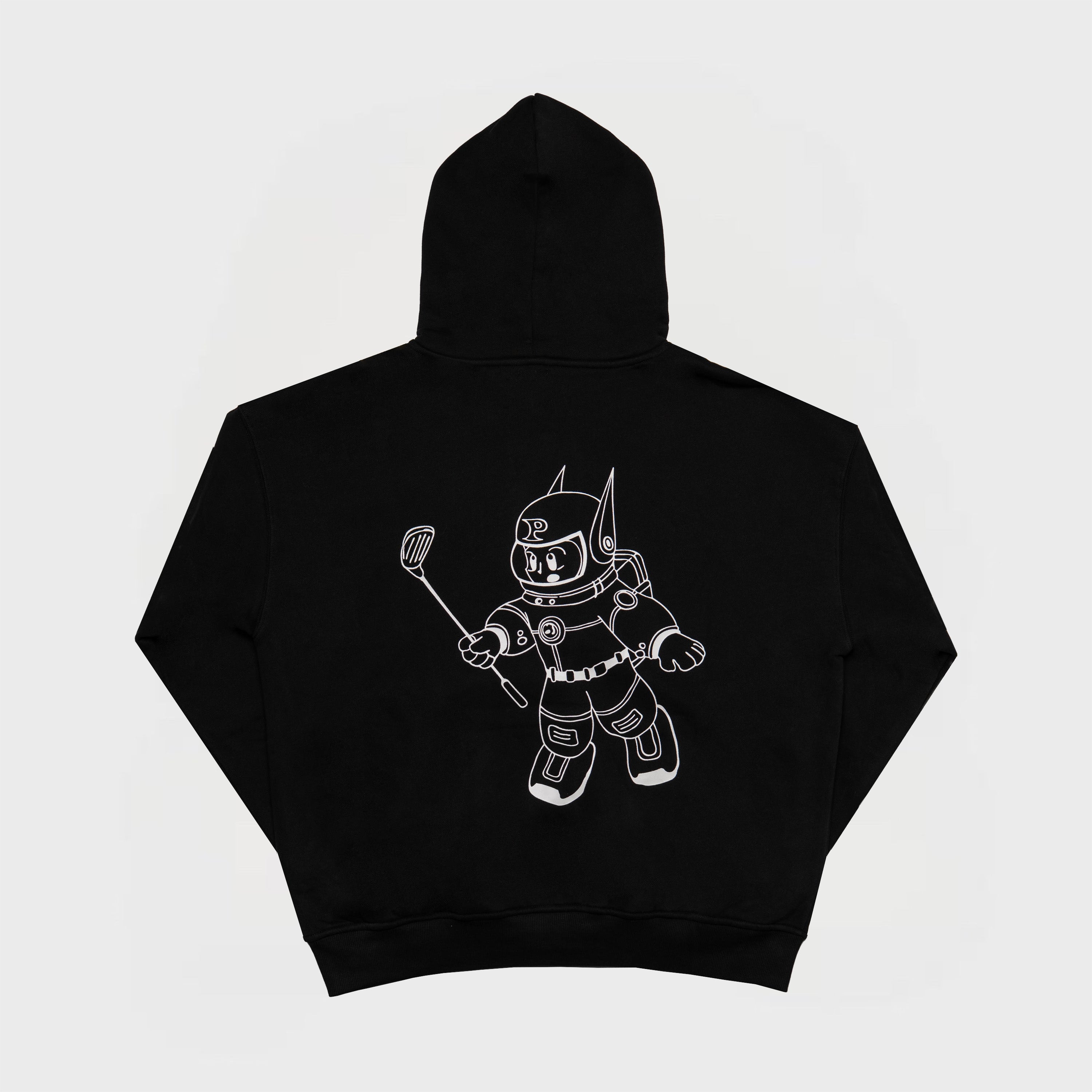BOY PLUTO HOODIE | BLACK