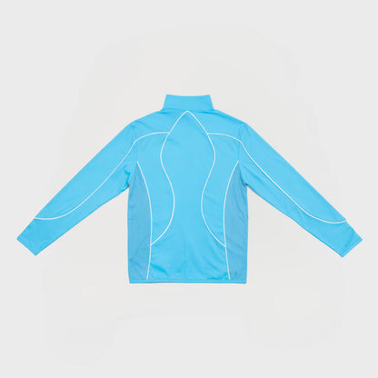 CANDLE QUARTER-ZIP | AQUA