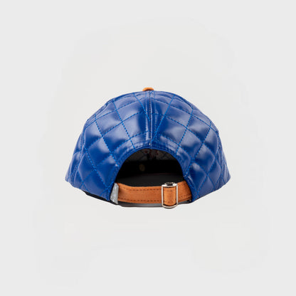 LEATHER DIAMOND CAP | NEW YORK