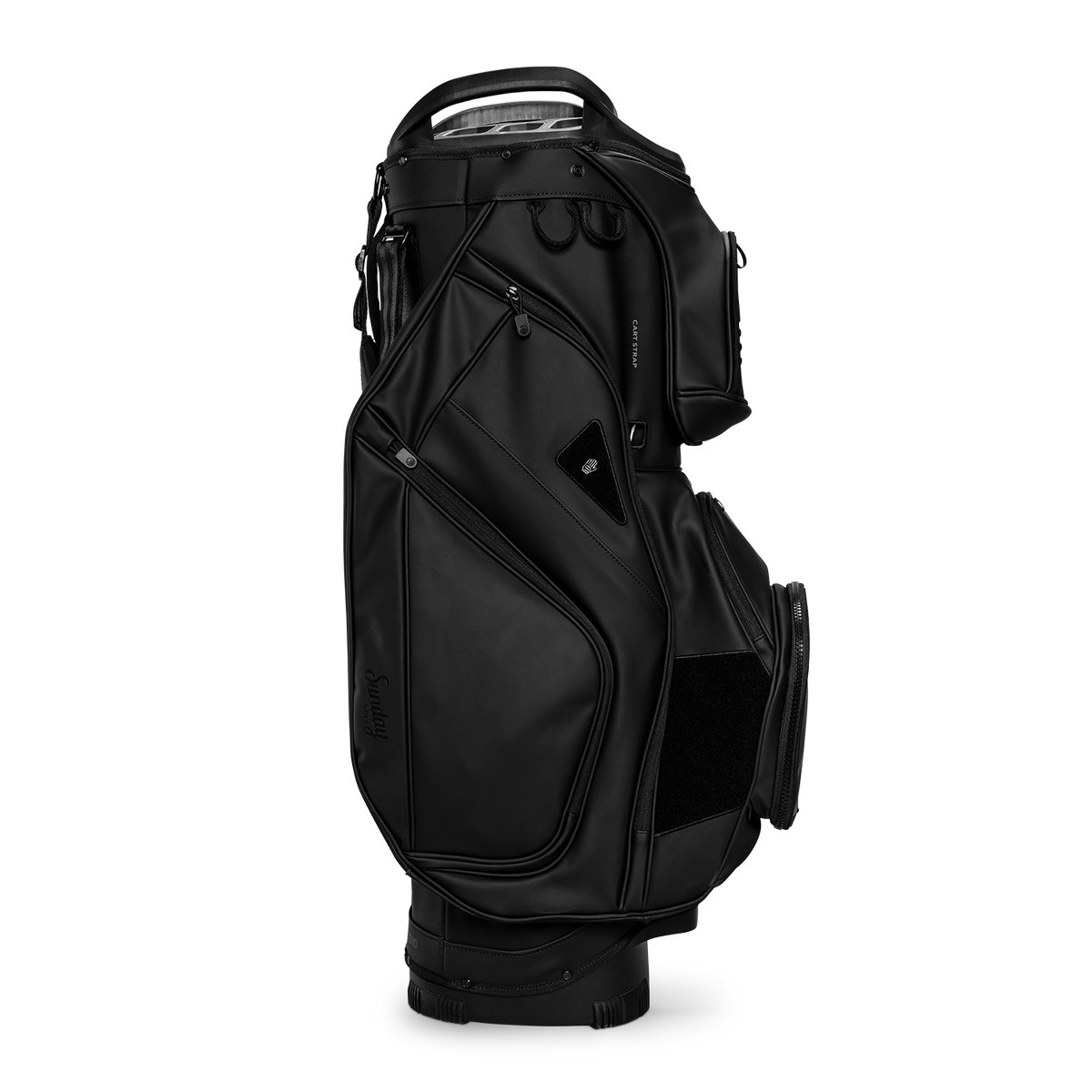 Big Rig S-Class | Black Vegan Leather Cart Bag