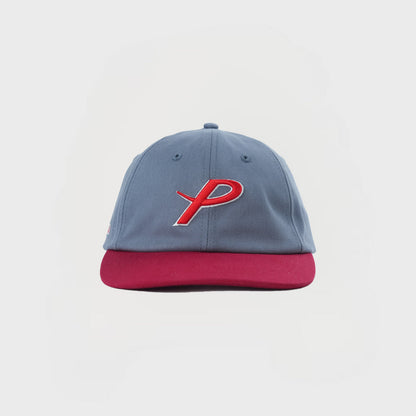 “P” CANVAS CAP | LIVID/RED