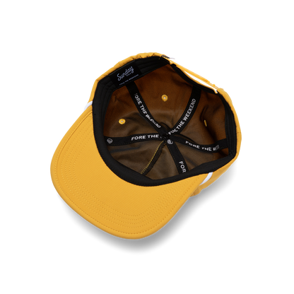 Sundaze Crushable Rope Hat | Mustard
