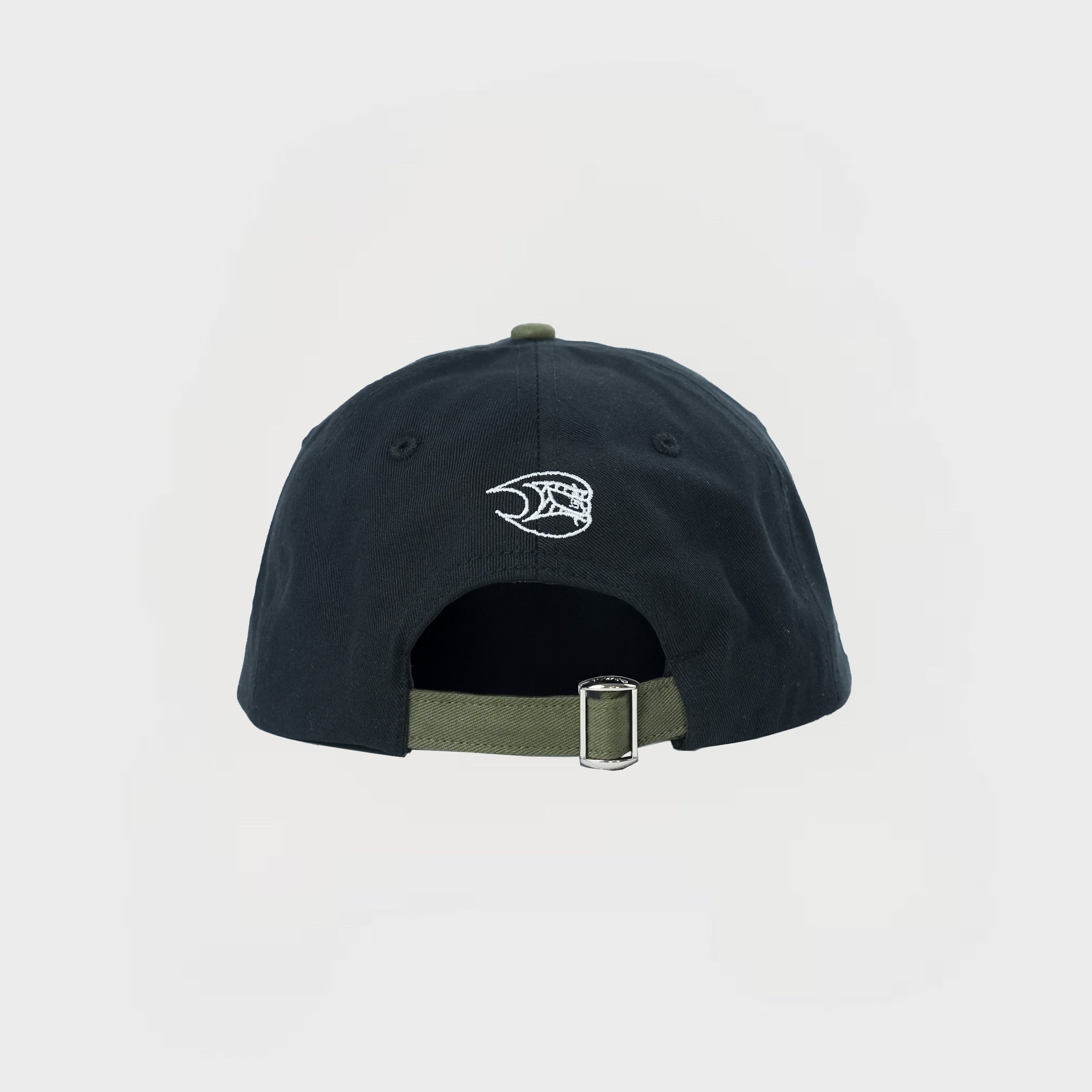“P” CANVAS CAP | BLACK/GREEN