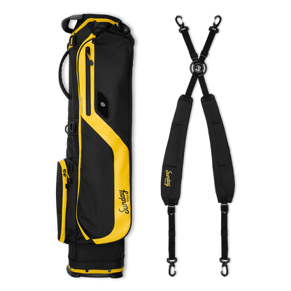 El Camino | Black & Yellow Mid Size Stand Bag