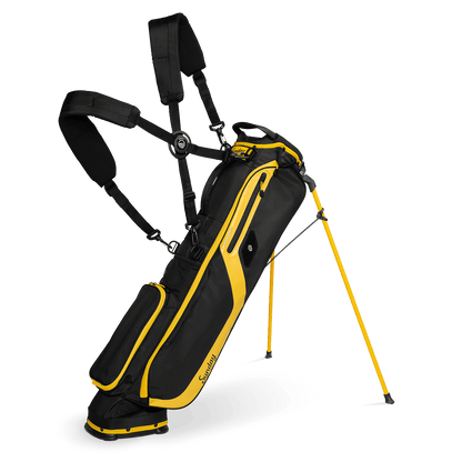 El Camino | Black & Yellow Mid Size Stand Bag