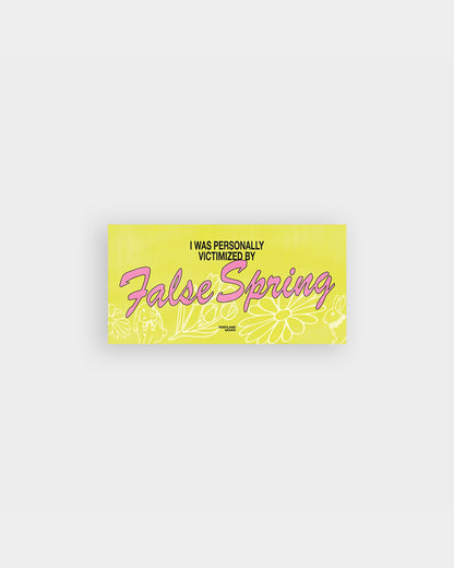 False Spring Sticker