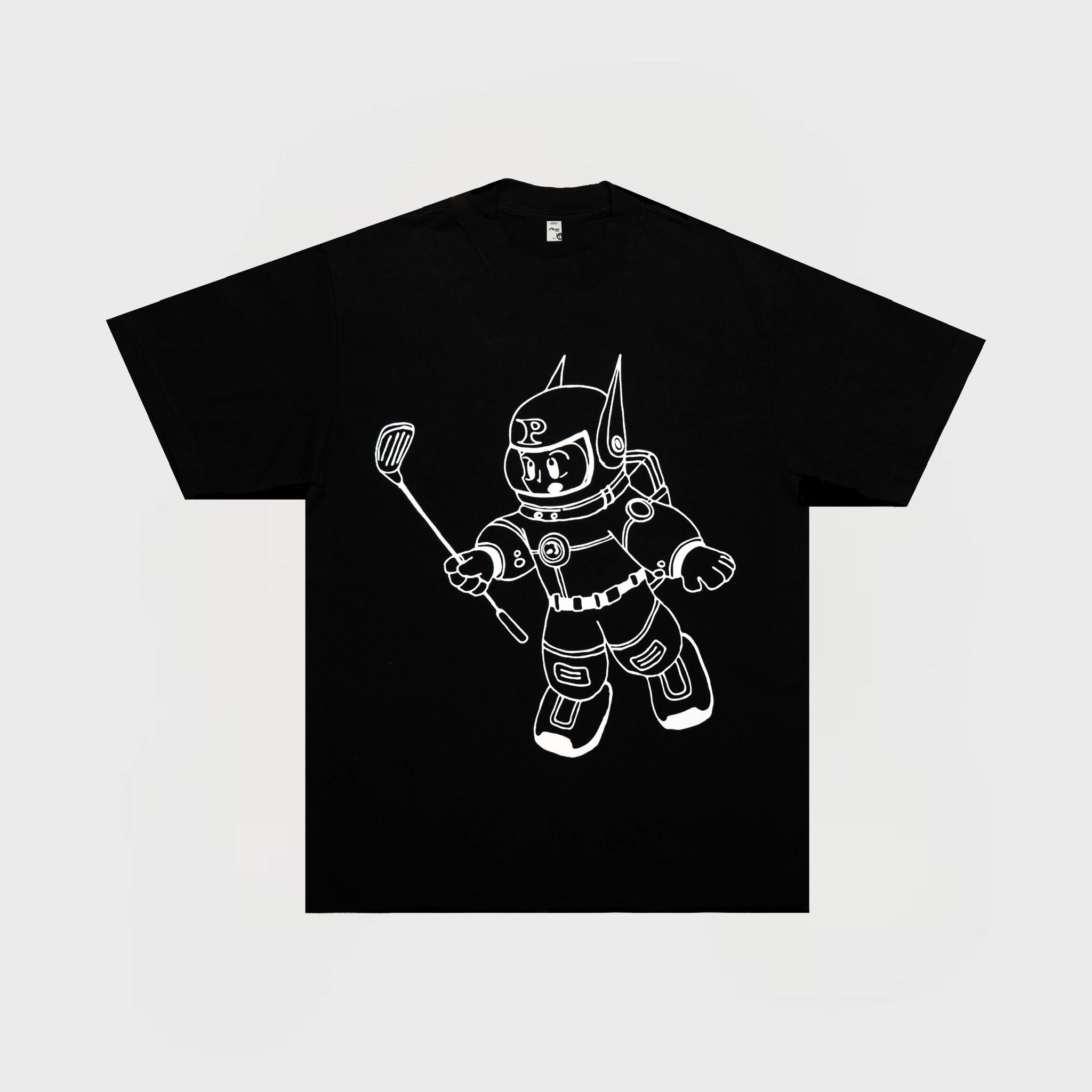 BOY PLUTO FLOATER TEE | BLACK