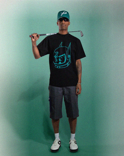 BOY PLUTO TEE | BLACK/GREEN
