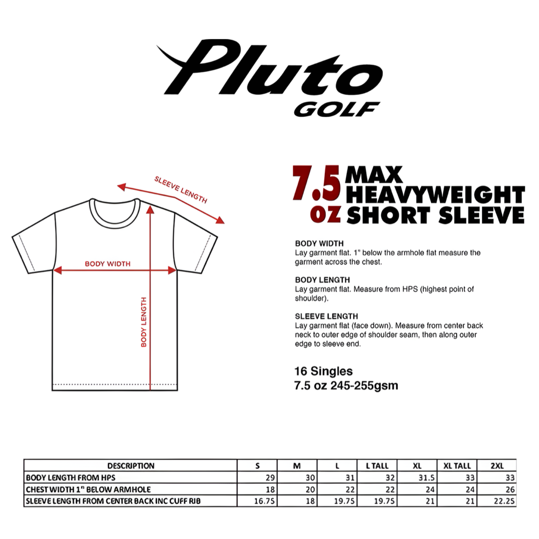 BOY PLUTO FLOATER TEE | BLACK