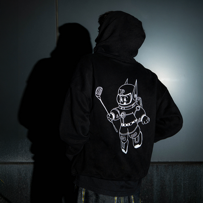 BOY PLUTO HOODIE | BLACK
