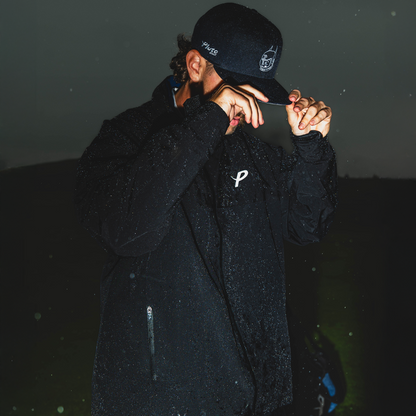 'PlutoDry' RAIN JACKET | BLACKOUT