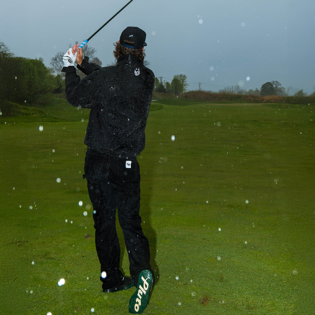 'PlutoDry' RAIN JACKET | BLACKOUT