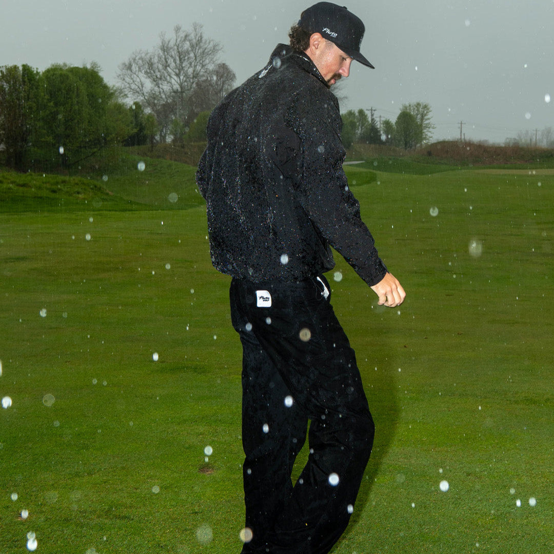 'PlutoDry' RAIN JACKET | BLACKOUT