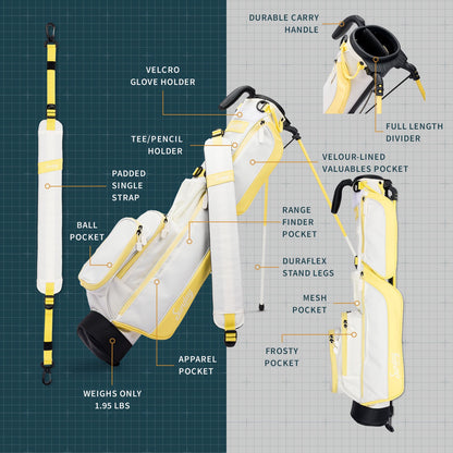 Loma | Mindy Lemon Par 3 Bag