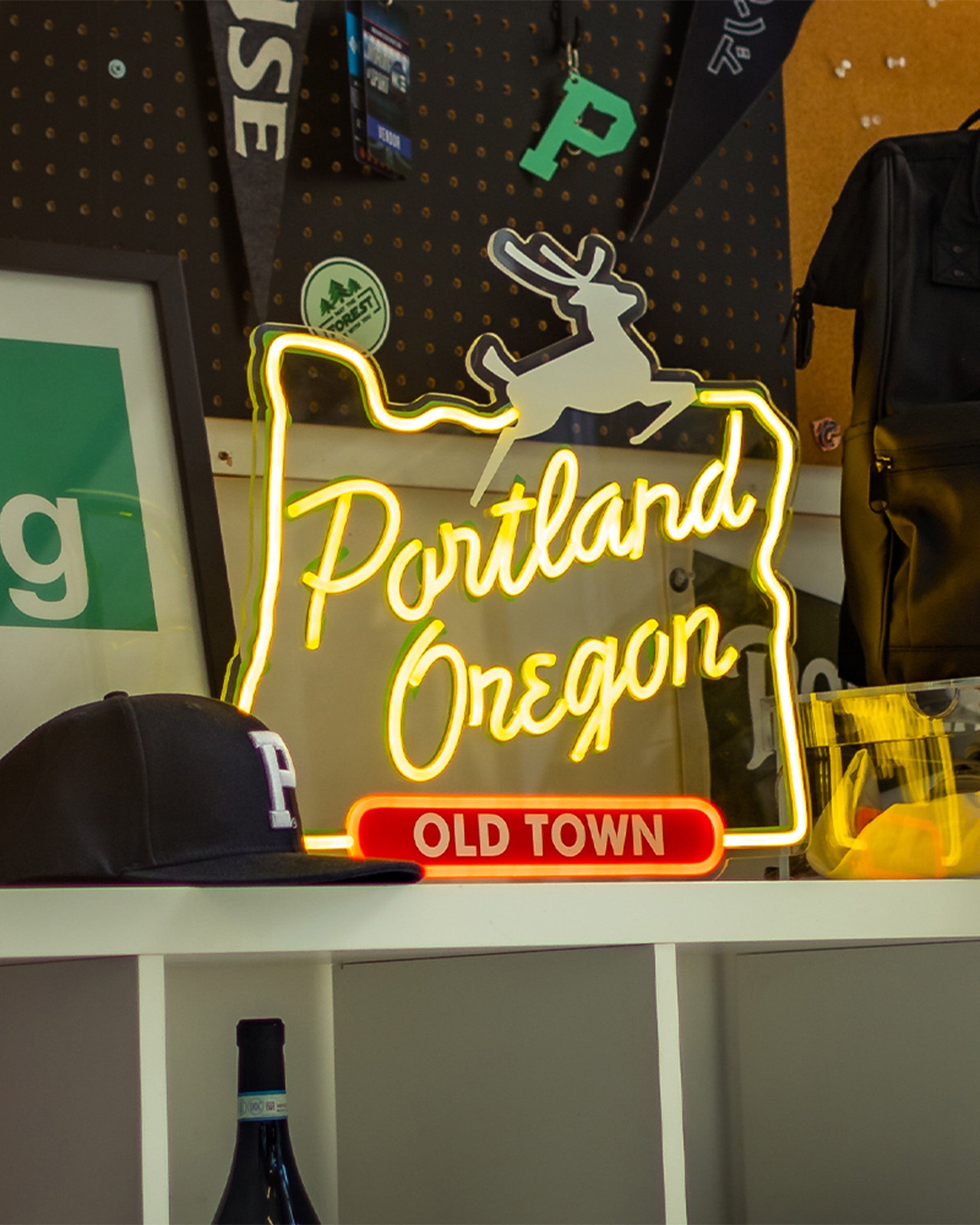 LED Portland Sign – Wunderpar USA