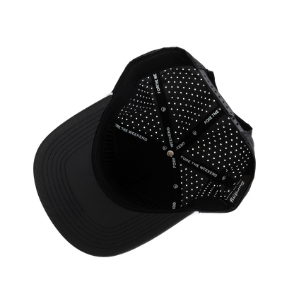 Porter Snapback Golf Hat | Black
