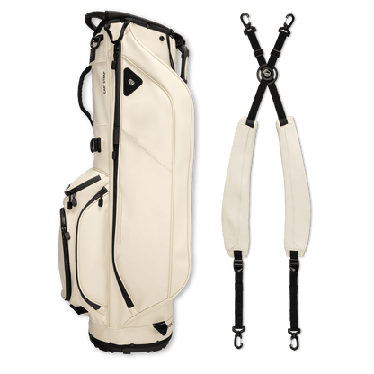 Ryder S-Class | Cream Vegan Leather Full Size Stand Bag