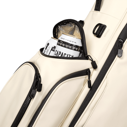 Ryder S-Class | Cream Vegan Leather Full Size Stand Bag
