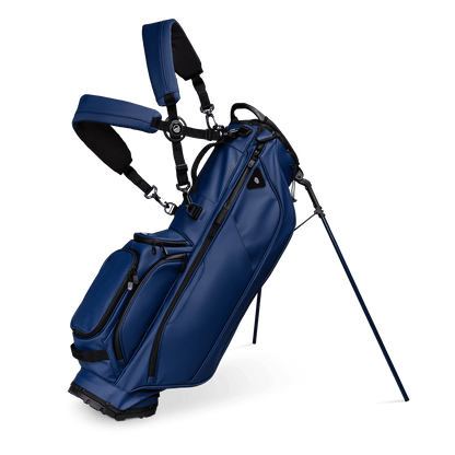 Ryder S-Class | Navy Vegan Leather Full Size Stand Bag