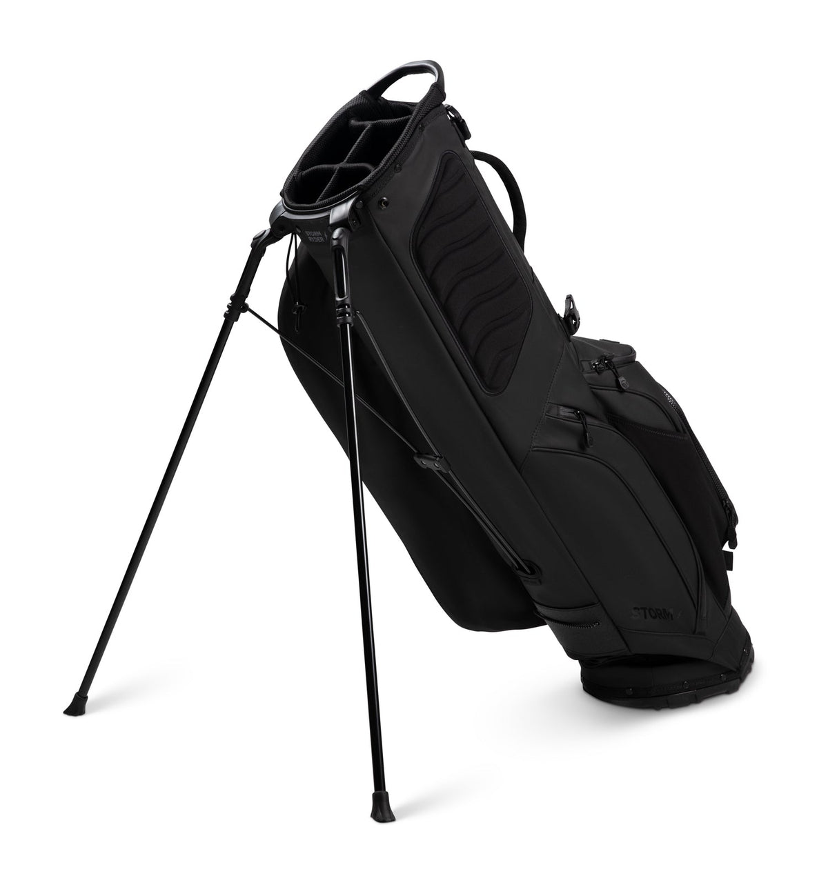Storm Ryder | Black Waterproof Full Size Stand Bag