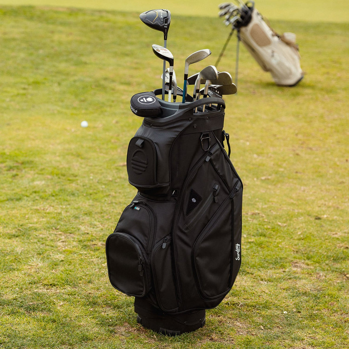 Big Rig | Matte Black Cart Bag