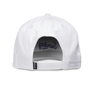 Sunday Golf Rope Hat | White & Navy