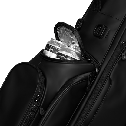 Ryder S-Class | Black Vegan Leather Full Size Stand Bag