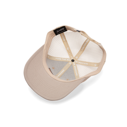 Trucker Golf Hat | Tan