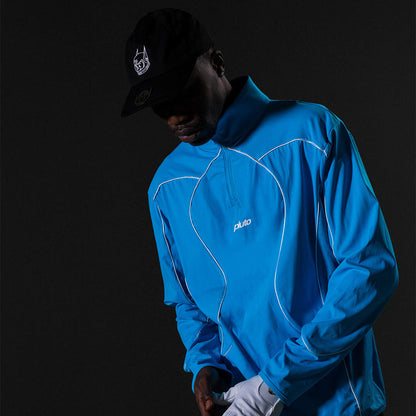 CANDLE QUARTER-ZIP | AQUA
