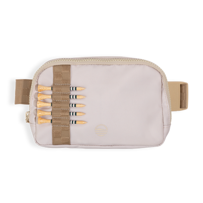 Spill The Tee Belt Bag | Toasted Almond