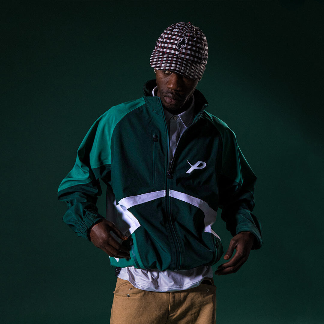 ‘PlutoDry’ BLOCK JACKET | GREEN